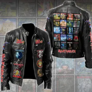 Iron Maiden Motorcycle Leather Jacket