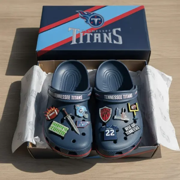 TENNESSEE TITANS PREMIUM Crocs Clogs Shoes