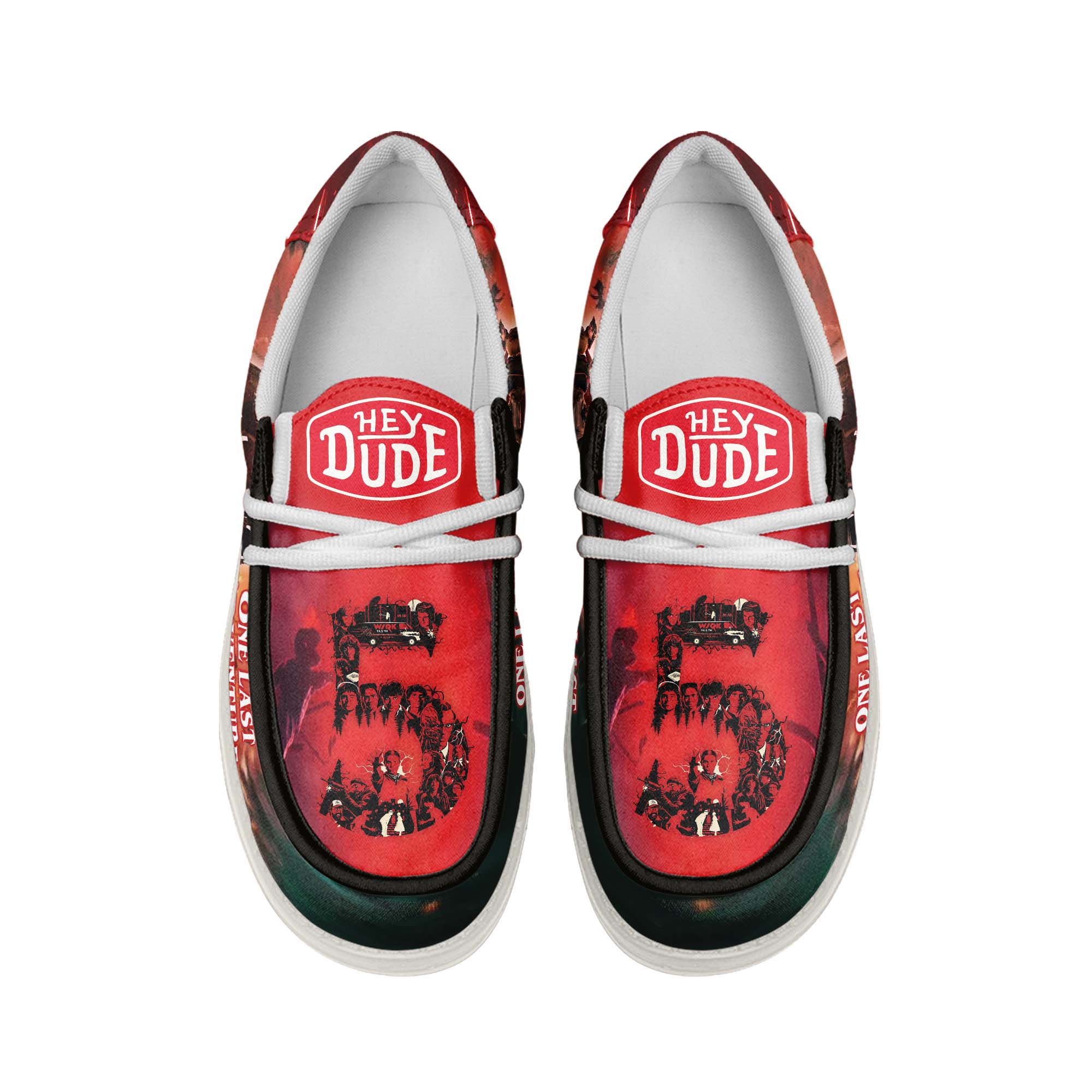 Personalized Stranger Things Hey Dude Shoes - Image 3