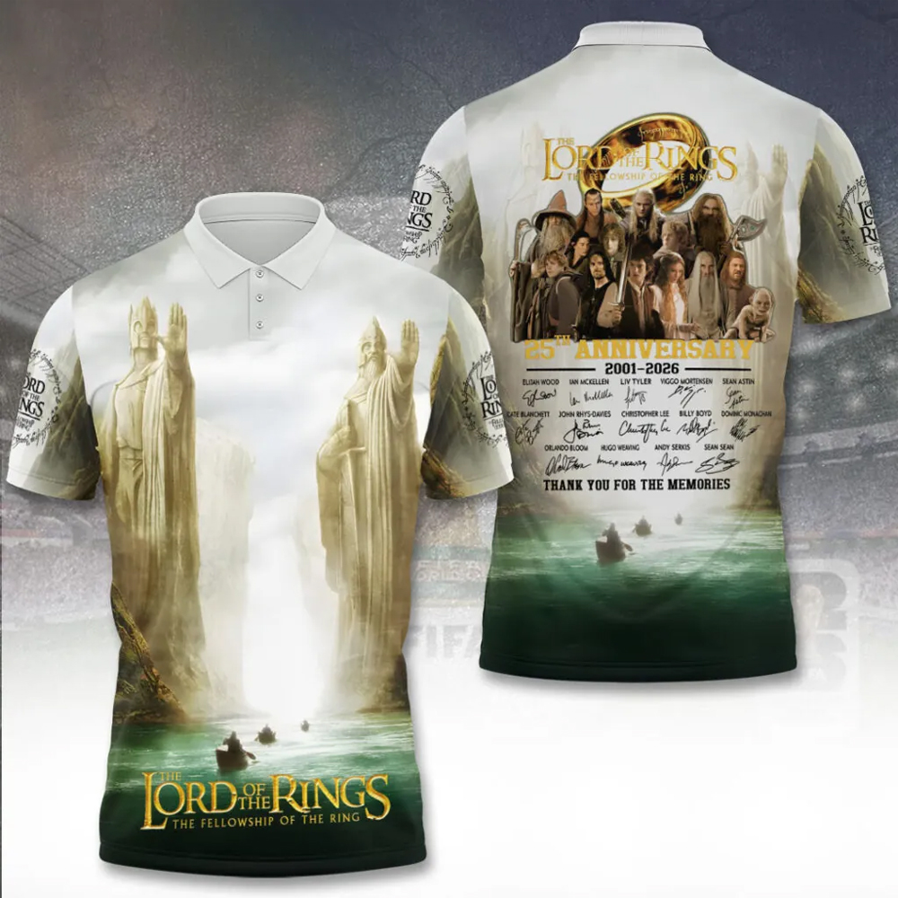 The Lord of the Rings 25th Anniversary 2026 3D Apparel - THK119662 - Image 2