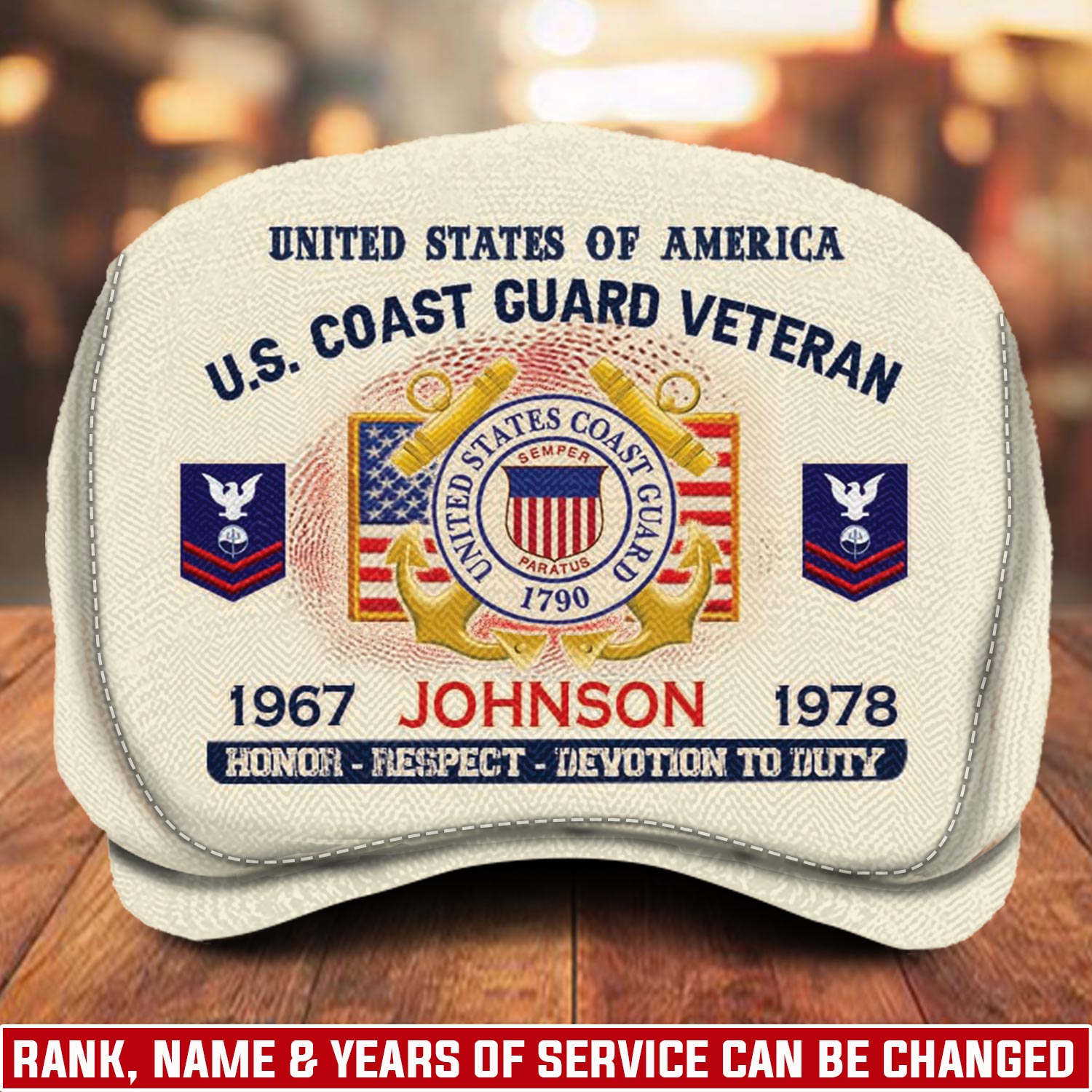 Military Jeff Cap - THK118718 - Image 8