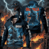 Godzilla Thick Knit Fleece Jacket - THK119612