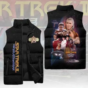 Star Trek: The Wrath Of Khan 3D Sleeveless Down Jacket