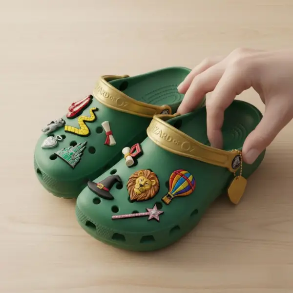 Alternative view of The Wizard Of Oz Premium Crocs Clogs Shoes