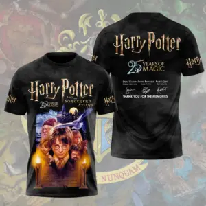 Harry Potter 25th Anniversary 3D Apparel -THK120518