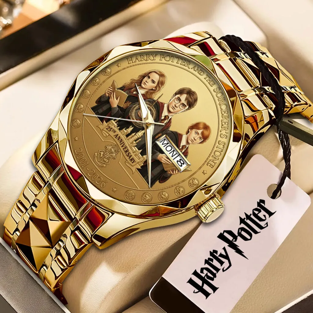 Harry Potter 25th Anniversary Alloy Luxury Quartz Watch -THK120444
