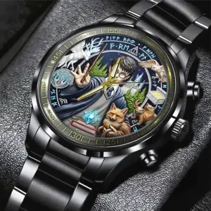 Harry Potter 25th Anniversary 2026 Black Stainless Steel Watch-THK121462