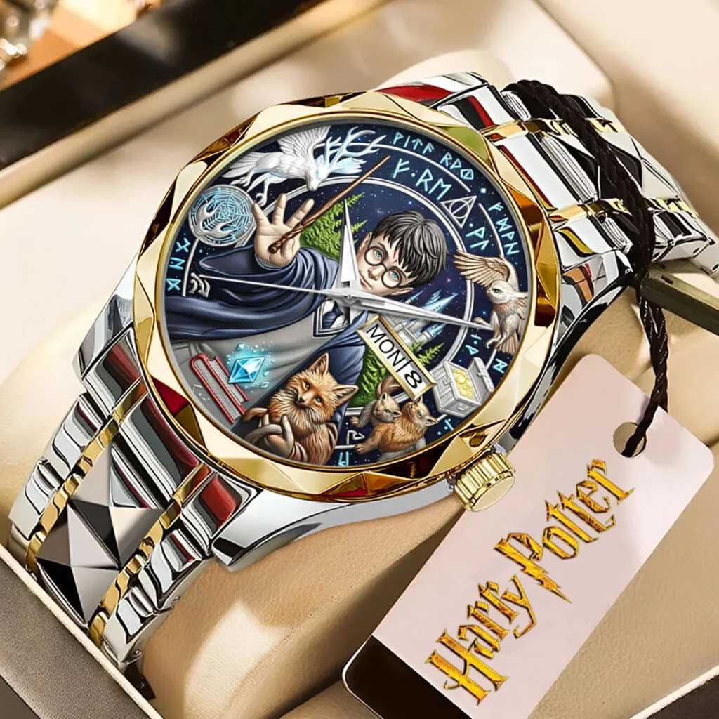 Harry Potter 25th Anniversary Alloy Luxury Quartz Watch -THK121453