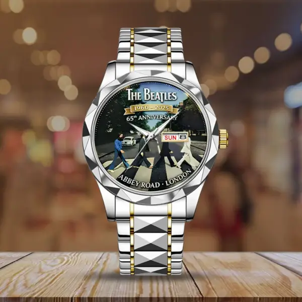 Alternative view of The Beatles 65th Anniversary Alloy Luxury Quartz Watch
