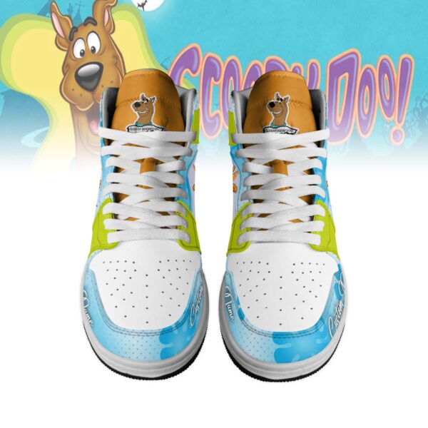 Alternative view of Scooby-Doo x Christmas AJ1 High Sneakers Shoes For Men And Women-THK117787
