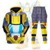 Cyberverse Bumblebee Transfomers Robot Costume 3D Apparel