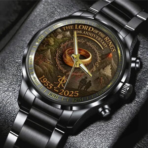 Alternative view of The Lord of the Rings Black Stainless Steel Watch -THK119881