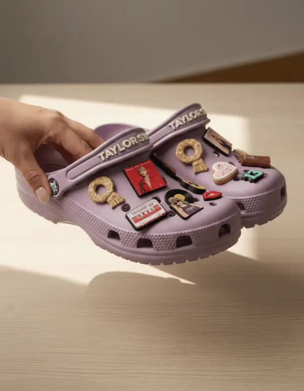 Alternative view of TAYLOR SWIF PREMIUM Crocs Clogs Shoes