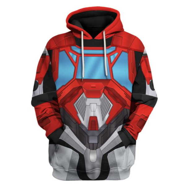 Alternative view of BB Ironhide Transfomers Costume 3D Apparel