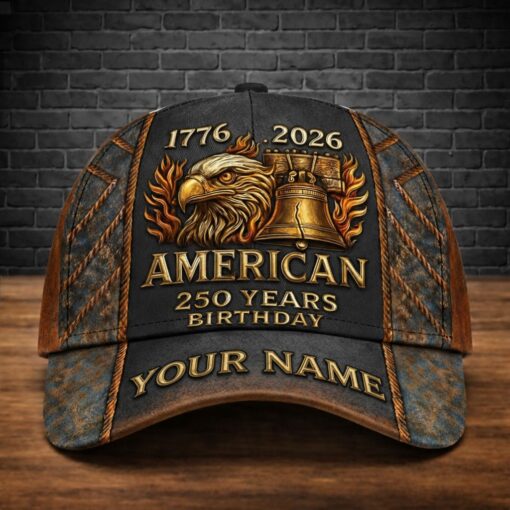United States 250th Anniversary 3D Printed Cap-THK122400