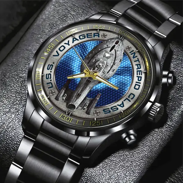 Star Trek Black Stainless Steel Watch -THK121997