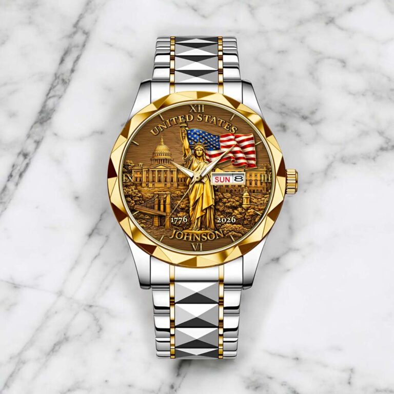 United States 250th Anniversary Alloy Luxury Quartz Watch-THK122370 - Image 6