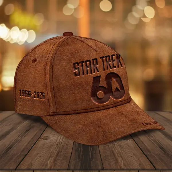 Alternative view of Star Trek 60th Anniversary Classic Cap -THK123334