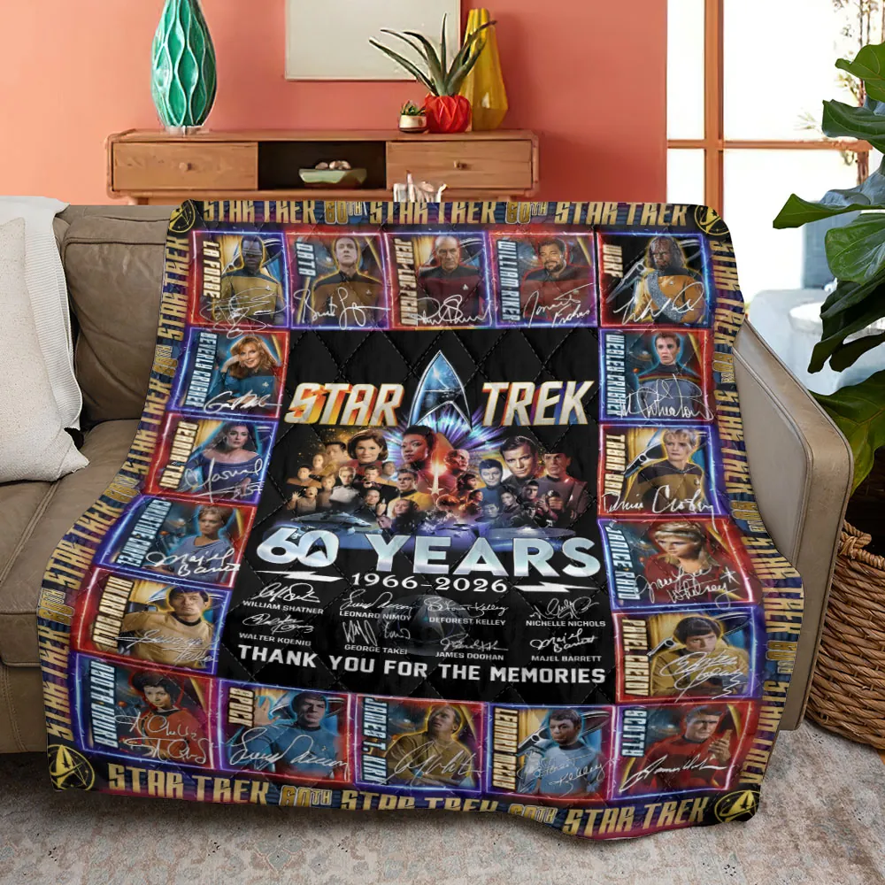 Star Trek 60th Anniversary Quilt Blanket - Image 4