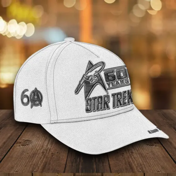 Alternative view of Star Trek 60th Anniversary Classic Cap -THK123063