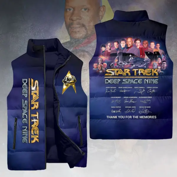 Star Trek 60th Anniversary 3D Sleeveless Down Jacket-THK122044