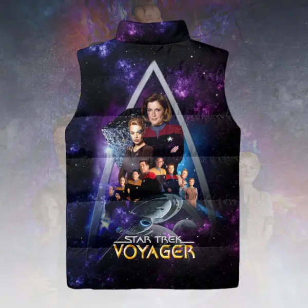 Alternative view of Star Trek 60th Anniversary 3D Sleeveless Down Jacket-THK122040