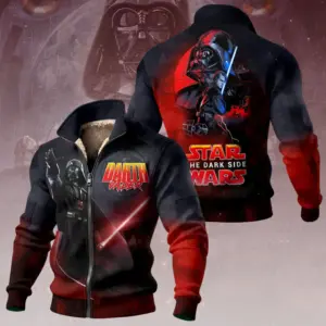 Star Wars Thick Knit Fleece Jacket-THK119910 (Copy)