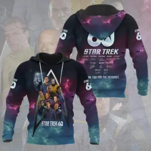 Alternative view of Star Trek 60th Anniversary 3D Apparel