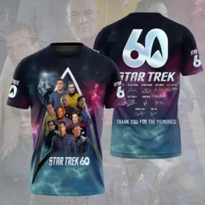Star Trek 60th Anniversary 3D Apparel