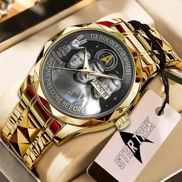 Star Trek Alloy Luxury Quartz Watch -THK122433