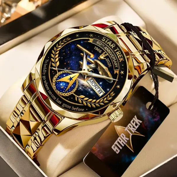 Star Trek Alloy Luxury Quartz Watch -THK121785