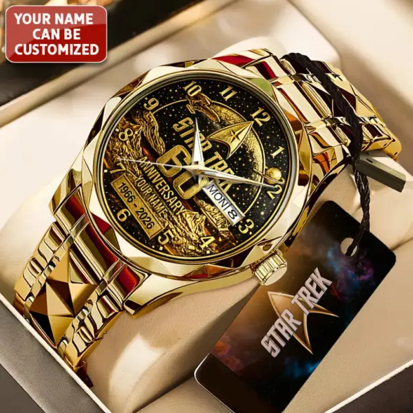 Star Trek Alloy Luxury Quartz Watch -THK123141