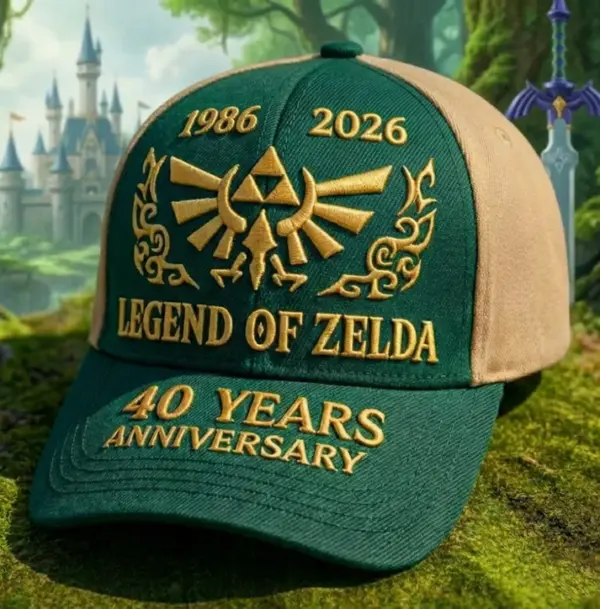 Alternative view of Personalized Legend Hero Cap Legendary Fantasy Adventure 40th Anniversary