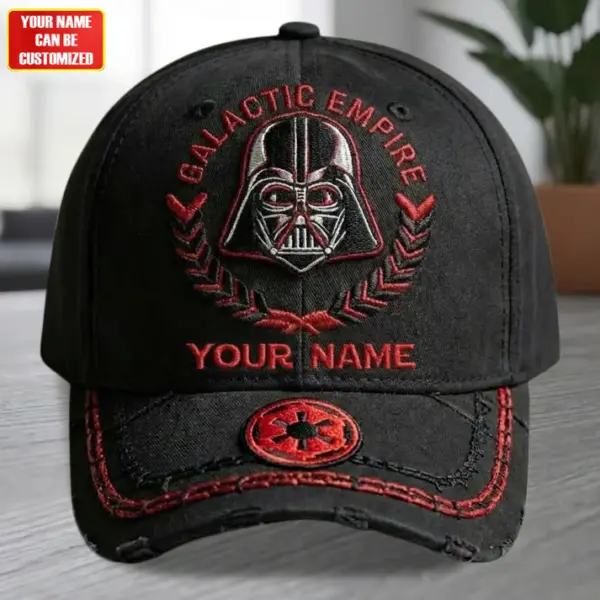 Alternative view of Galactic Dark Warrior - Personalized The Force Classic Cap