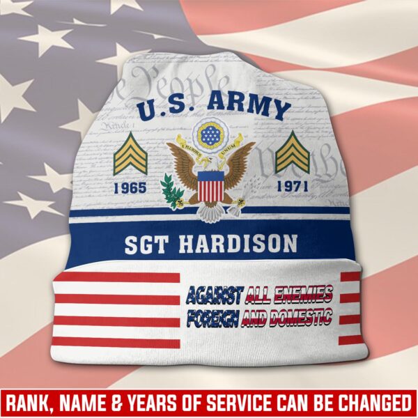 Military Printed Beanie Hat - THK118700