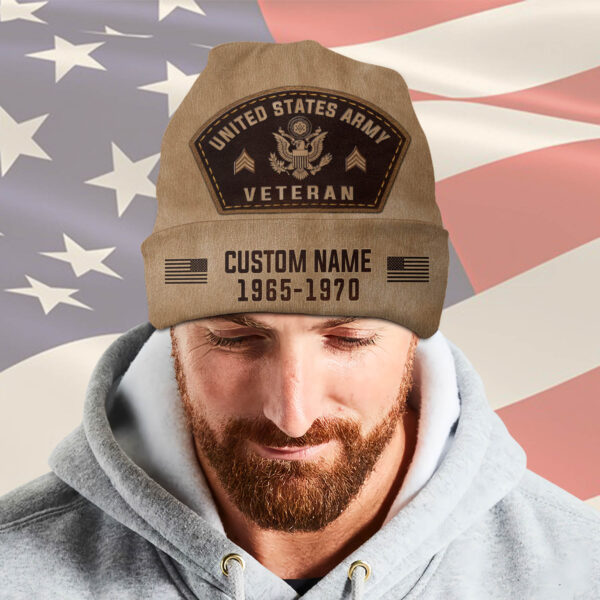 Alternative view of Military Printed Beanie Hat - THK118692