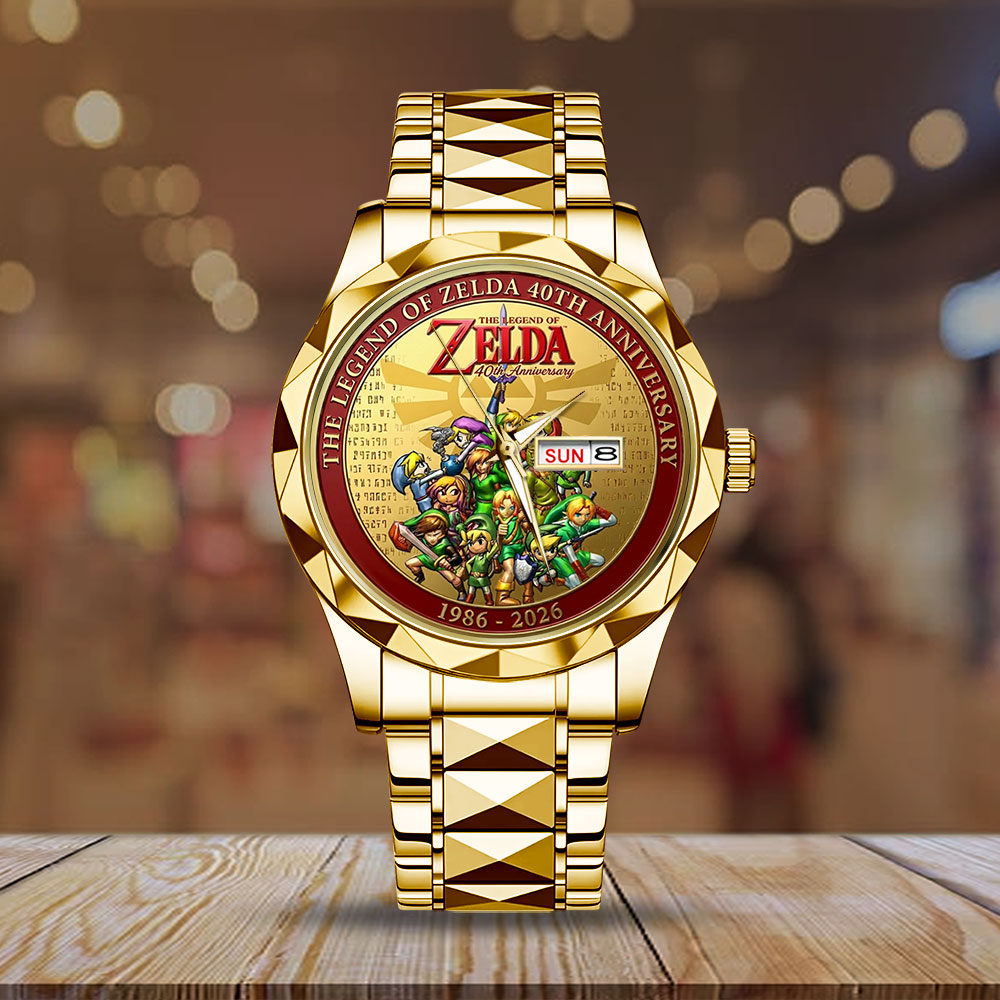 The Legend of Zelda 40th Anniversary Alloy Luxury Quartz Watch-THK122862 - Image 2