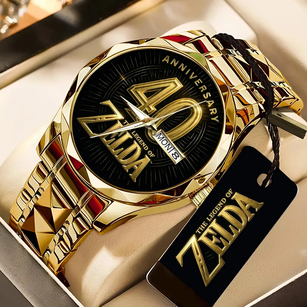 The Legend of Zelda 40th Anniversary Alloy Luxury Quartz Watch-THK122774