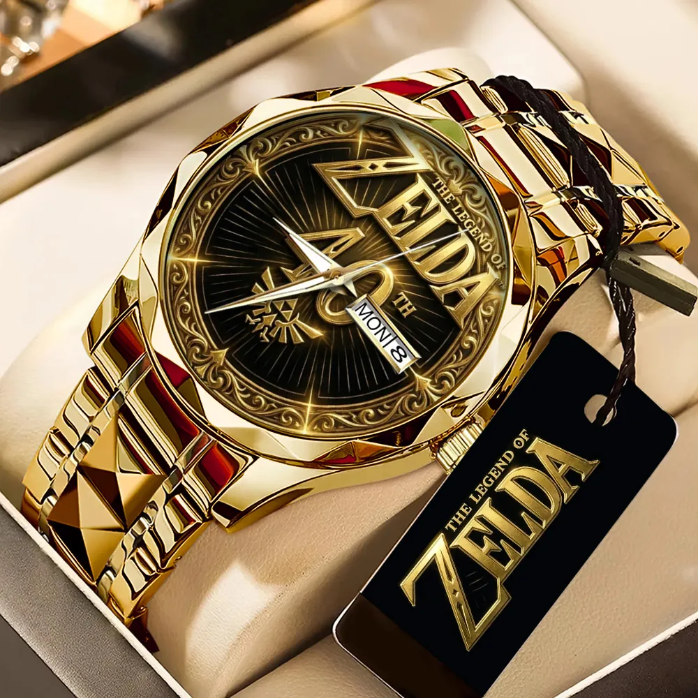 The Legend of Zelda 40th Anniversary Alloy Luxury Quartz Watch-THK122763