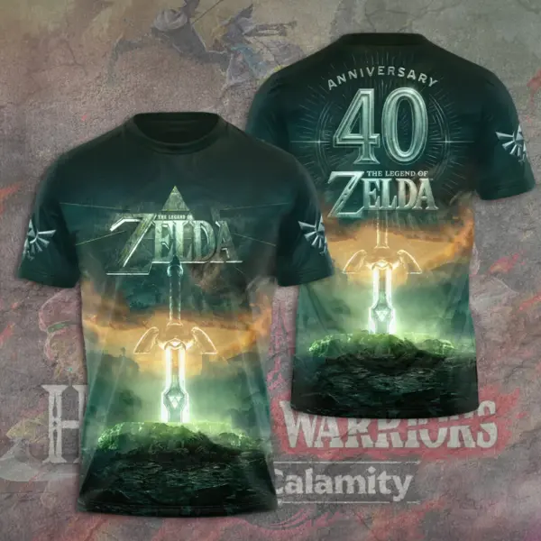 The Legend of Zelda 40th Anniversary 3D Apparel -THK122783