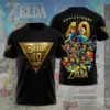 The Legend of Zelda 40th Anniversary 3D Apparel -THK122791