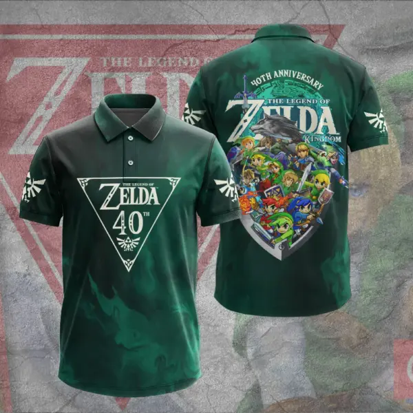 Alternative view of The Legend of Zelda 40th Anniversary 3D Apparel -THK122245