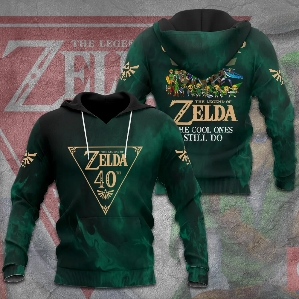 The Legend of Zelda 40th Anniversary 3D Apparel-THK122244 - Image 2