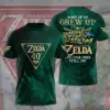The Legend of Zelda 40th Anniversary 3D Apparel-THK122244