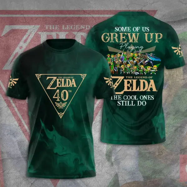 The Legend of Zelda 40th Anniversary 3D Apparel-THK122244