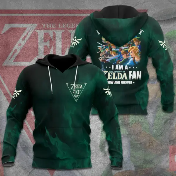 Alternative view of The Legend of Zelda 40th Anniversary 3D Apparel