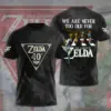 The Legend of Zelda 40th Anniversary 3D Apparel -THK122457