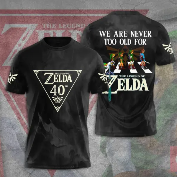 The Legend of Zelda 40th Anniversary 3D Apparel -THK122457