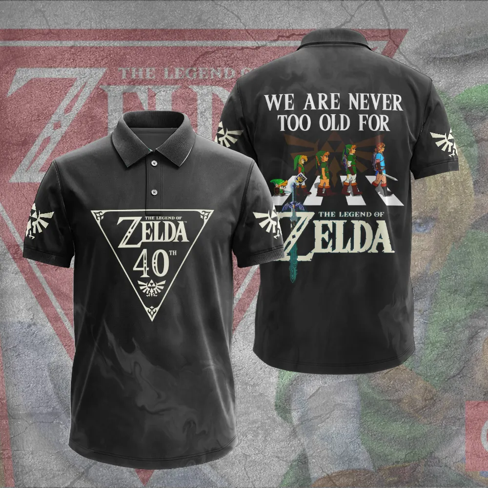 The Legend of Zelda 40th Anniversary 3D Apparel -THK122457 - Image 3