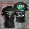 The Legend of Zelda 40th Anniversary 3D Apparel -THK122469